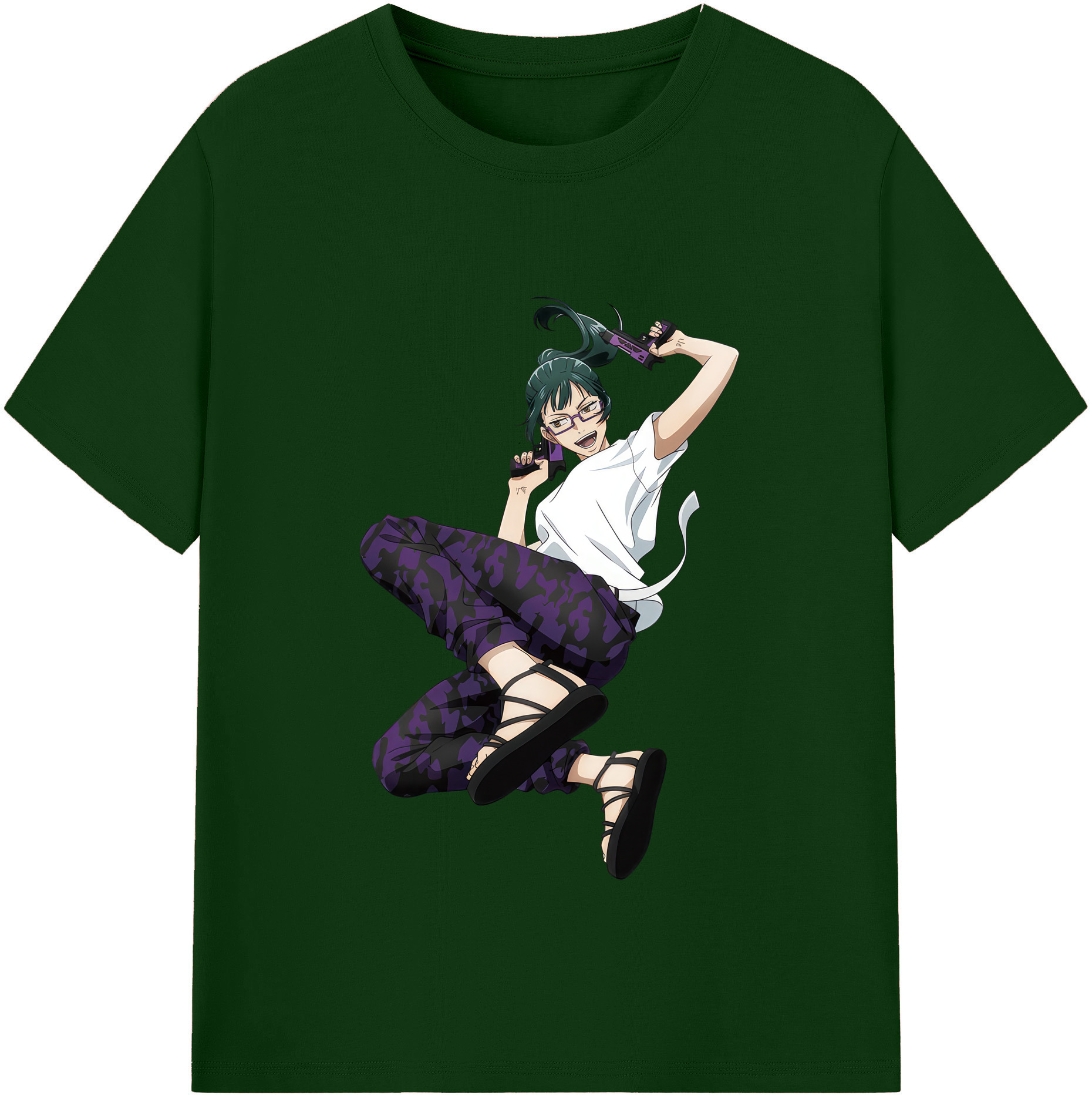 （画像用） 呪術廻戦 Jujutsu Kaisen 綿100％半袖Tシャツ（フロントプリント）